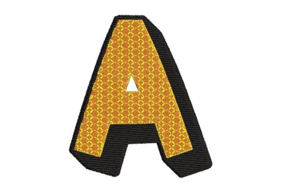 Comic Pop Art Alphabet Letter A