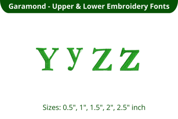 Garamond Font YZ